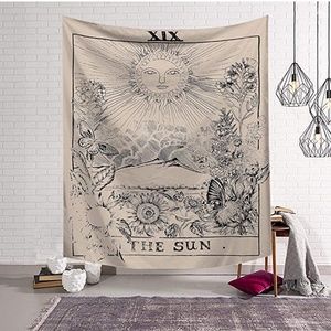The Sun Tarot Card Tapestry